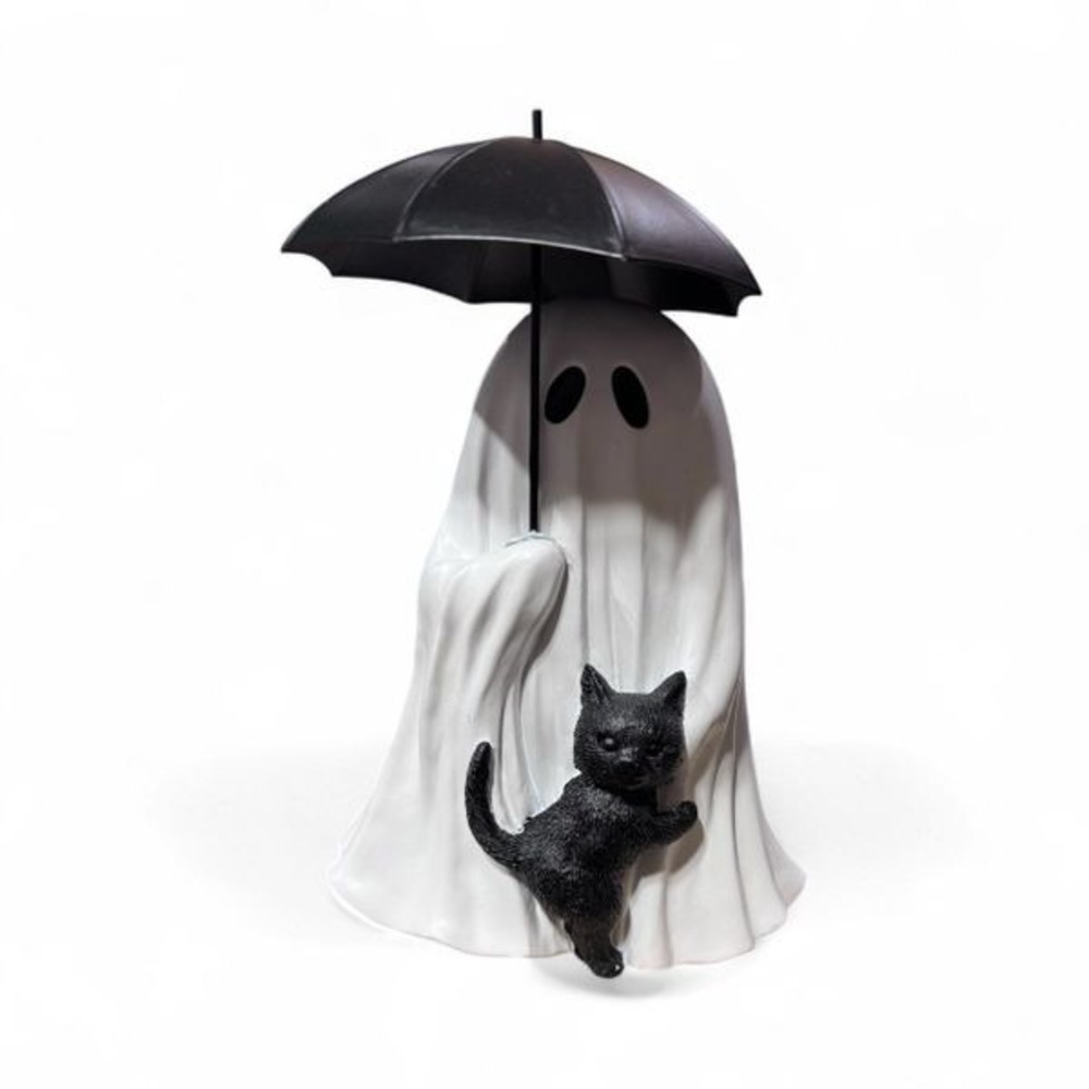 Tjmaxx Ghost‎ with cat and umbrella